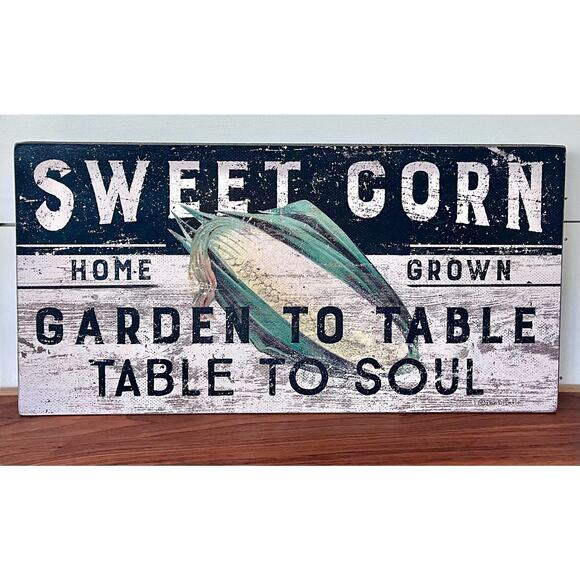 Primitives by Kathy Sign - Sweet Corn Garden to Table Home Grown Table to Soul - Picture 2 of 9